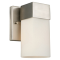 Eglo 1X60W Wall Light W/ Brushed Nickel Finish & Frosted Glass 202859A